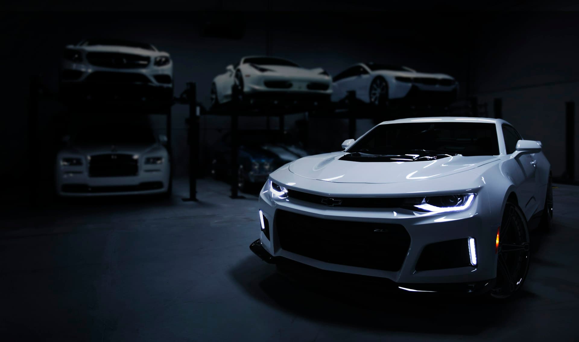 Premium luxury car for enclosed transport